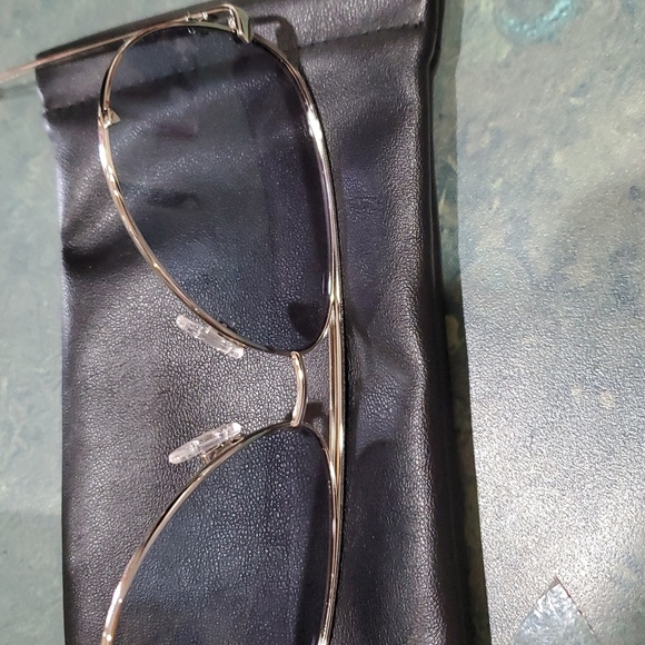 Quay High Key unisex Aviator UV Protection‎ silver wire frame Sunglasses new main image 5